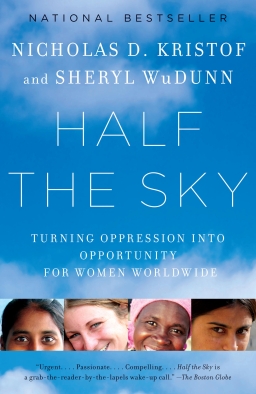 Half The Sky by Nicholas D. Kristof and Sheryl WuDunn cover art